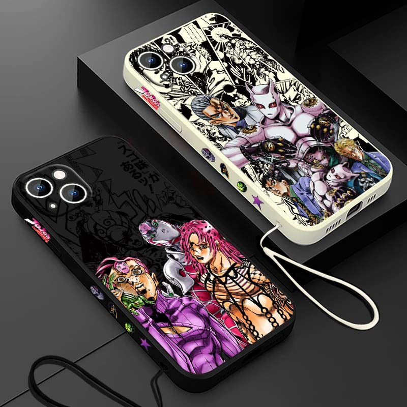Apple Iphone 15 - เคสโทรศัพท์ลายอนิเมะ JOJO Villain Diavolo Dio สำหรับ