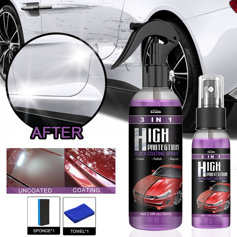 น้ำยาเคลือบเซรามิกนาโน 3-in-1  - Nano Liquid Coating บทวิจารณ์และราคา