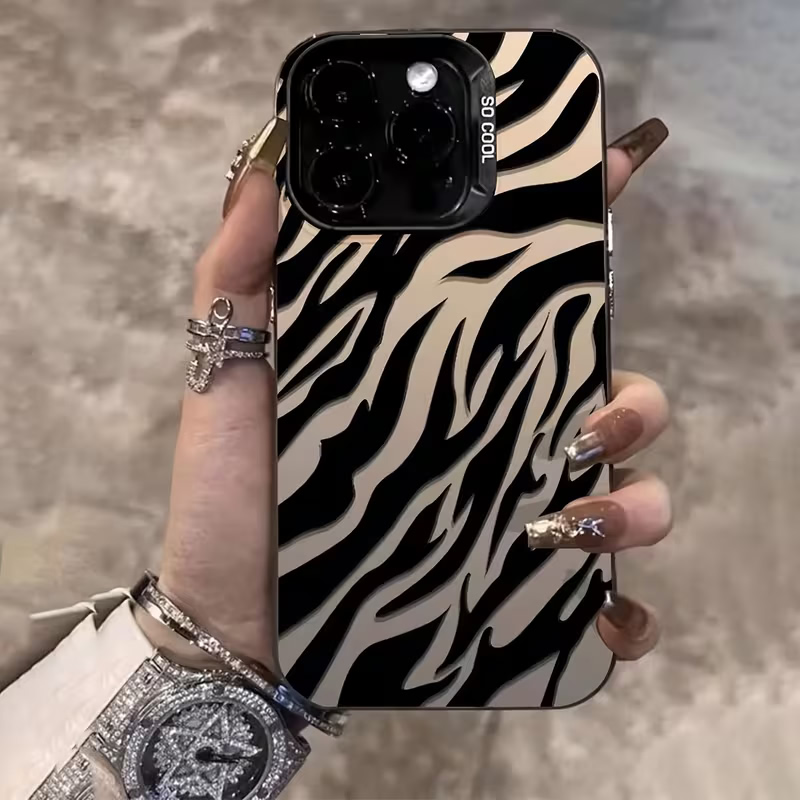 เคสกันกระแทก IMD ลายม้าลายสีดำ - Apple Iphone 15 บทวิจารณ์และราคา