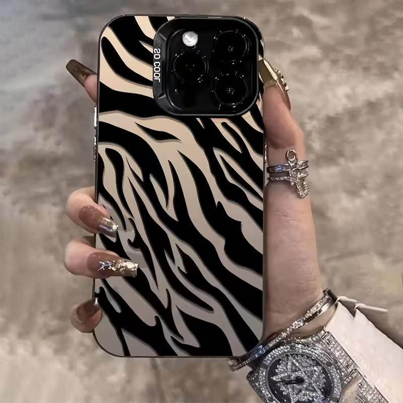 เคสกันกระแทก IMD ลายม้าลายสีดำ - Apple Iphone 15 บทวิจารณ์และราคา