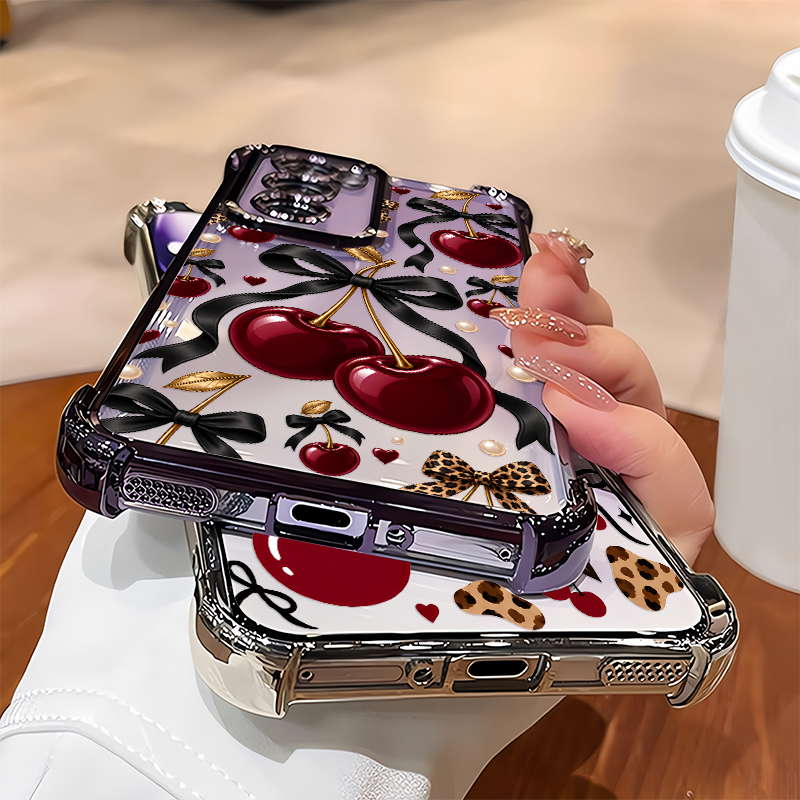 เคสลายเสือดาวสีแดงไวน์หรูหราสำ - Oppo Reno 12 บทวิจารณ์และราคา